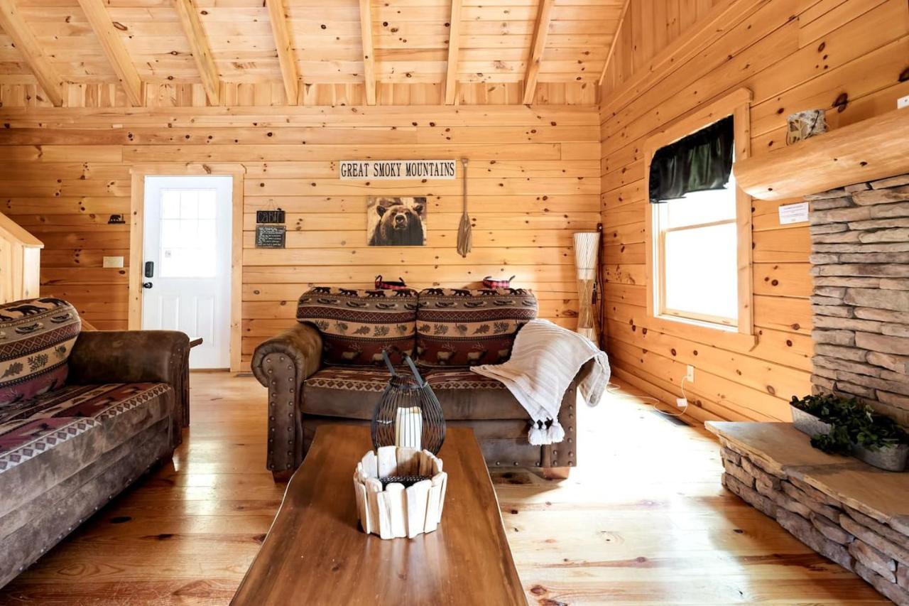 הוילה סביירוויל Smoky Mtn Hideaway - Cabin W/ Hot Tub & Pool Table מראה חיצוני תמונה